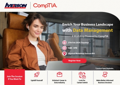 [Free Workshop] Enrich Your Business Landscape with Data Management - A Workshop Powered by CompTIA