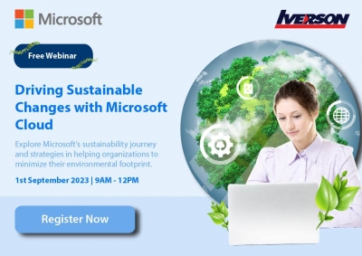 [Free Webinar] Driving Sustainable Changes with Microsoft Cloud