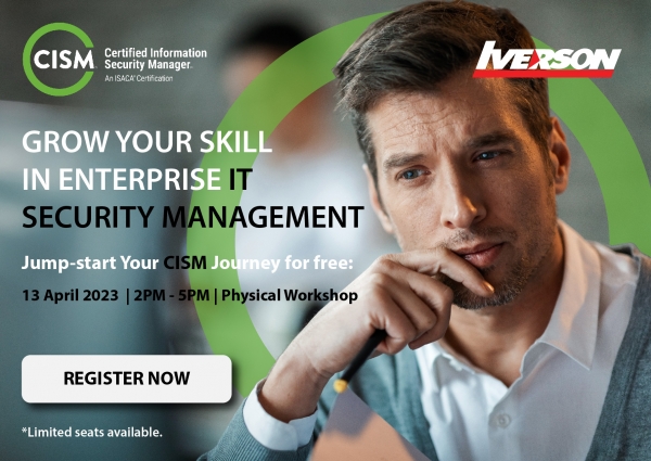 [Free Physical Workshop] Introduction to ISACA CISM