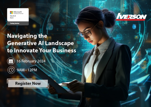 [Free Webinar] Navigating the Generative AI Landscape to Innovate Your Business