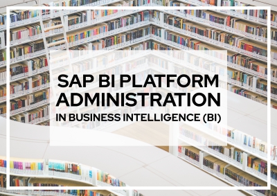 SAP BI Platform Administration in Business Intelligence (BI)